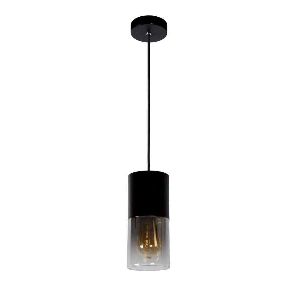 Lampe suspendue Zino Ø 10 cm de noir