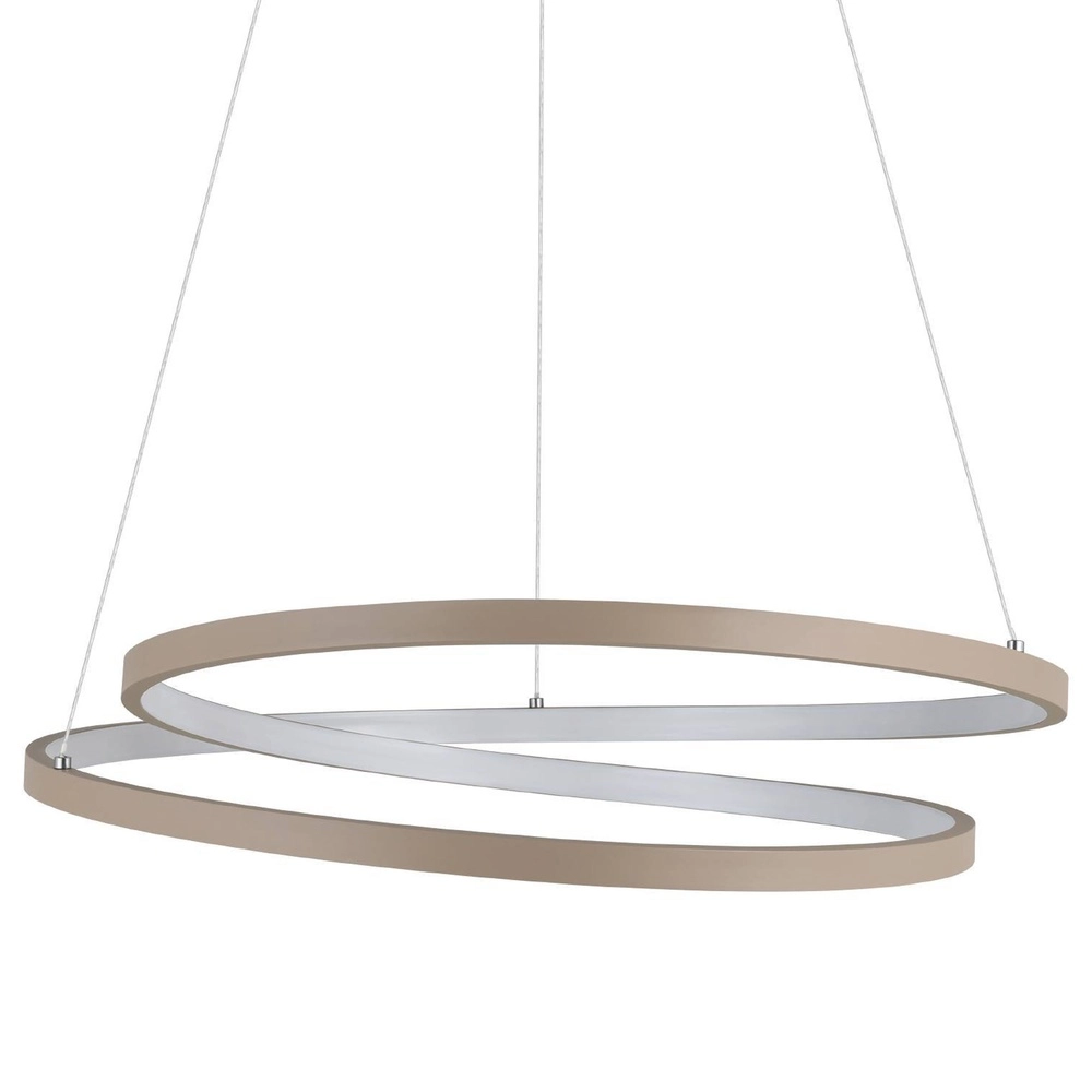 Ø Lumière suspendue LED de 55 cm Ruotale Sable Eglo 9008606303533