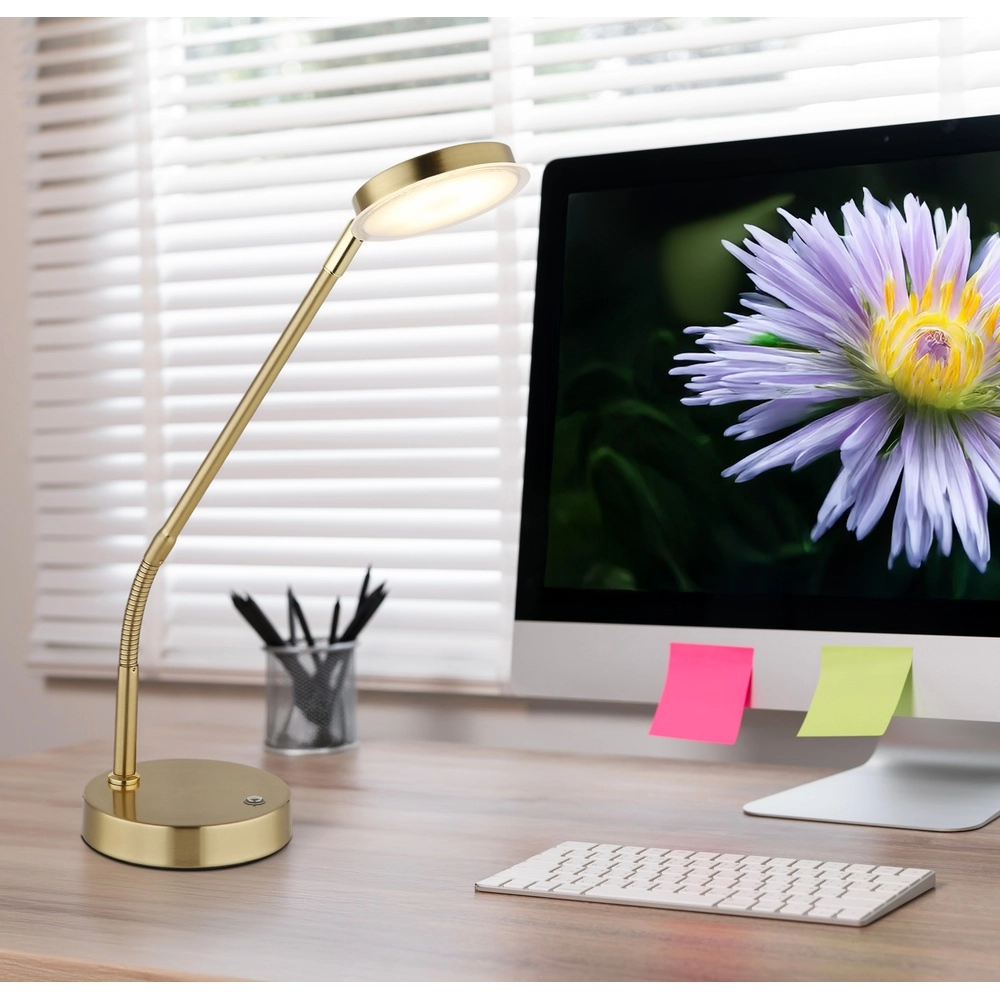 Lampe de bureau Silvio Or Globo 9007371592166
