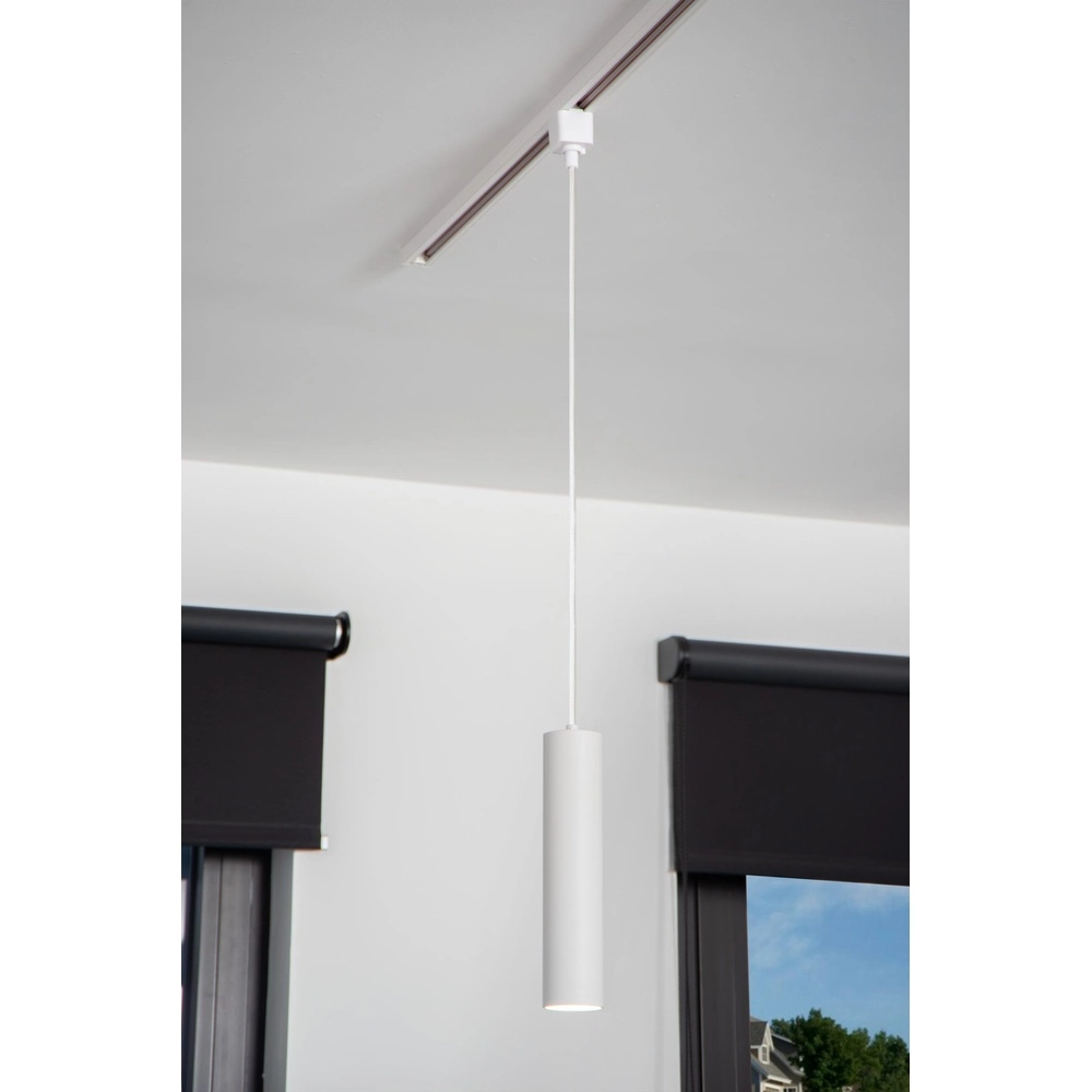 Suspension lumineuse à rail Track Floris Blanc monophasé Lucide 5411212093875