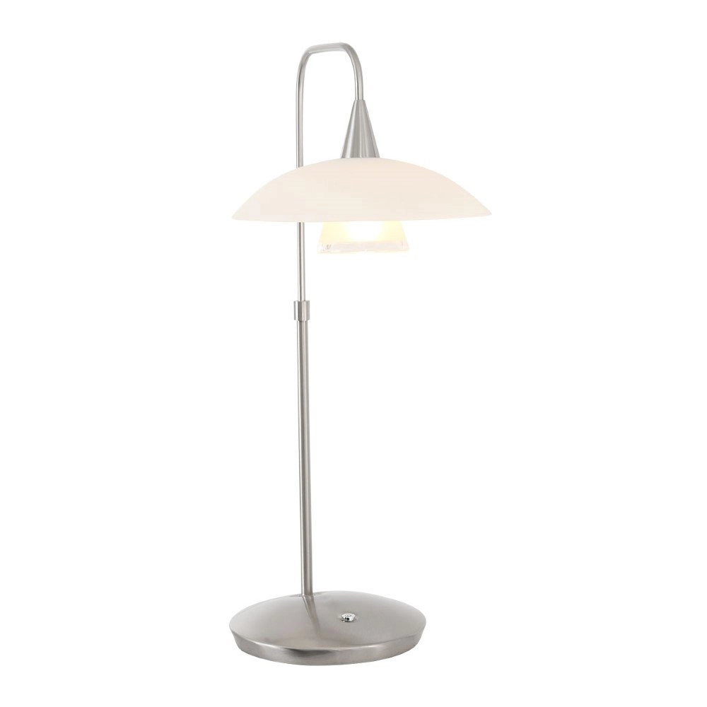 Lampe de table Tallerken gris métallisé Steinhauer 8712746132021