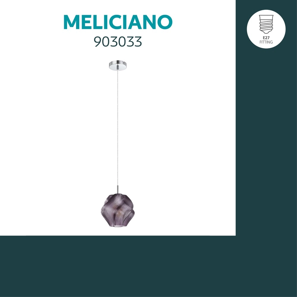 Conception de la lampe suspendue Vicenne violet Eglo 9008606405213