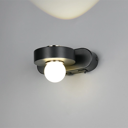 Lampe murale Arpino noir 15 cm Trio 4017807683639