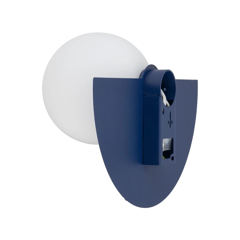 Demi-lampe murale Saturn Bleu marine Lyora 5903139126014