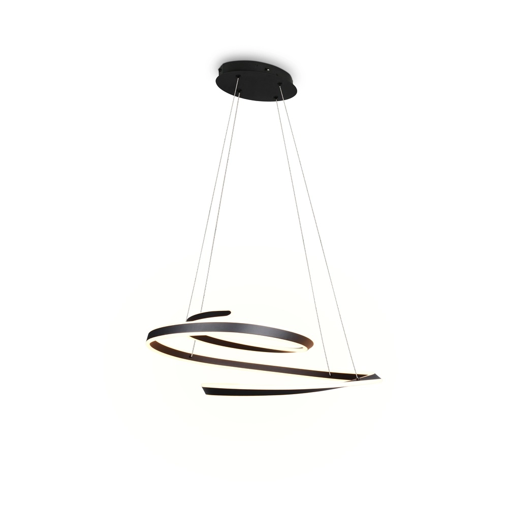 Lampe pendante moderne Arlington Noir