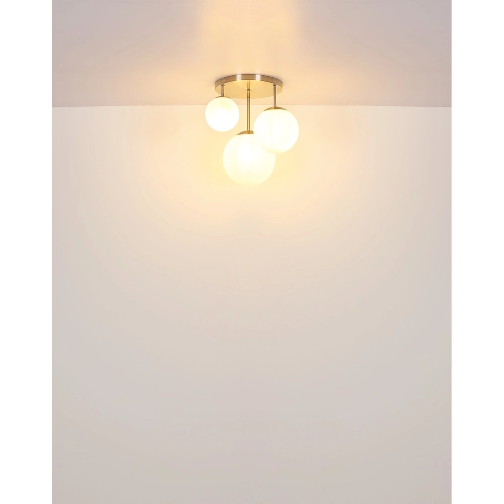 Lampe de plafond Kop nickel Globo 9007371519996