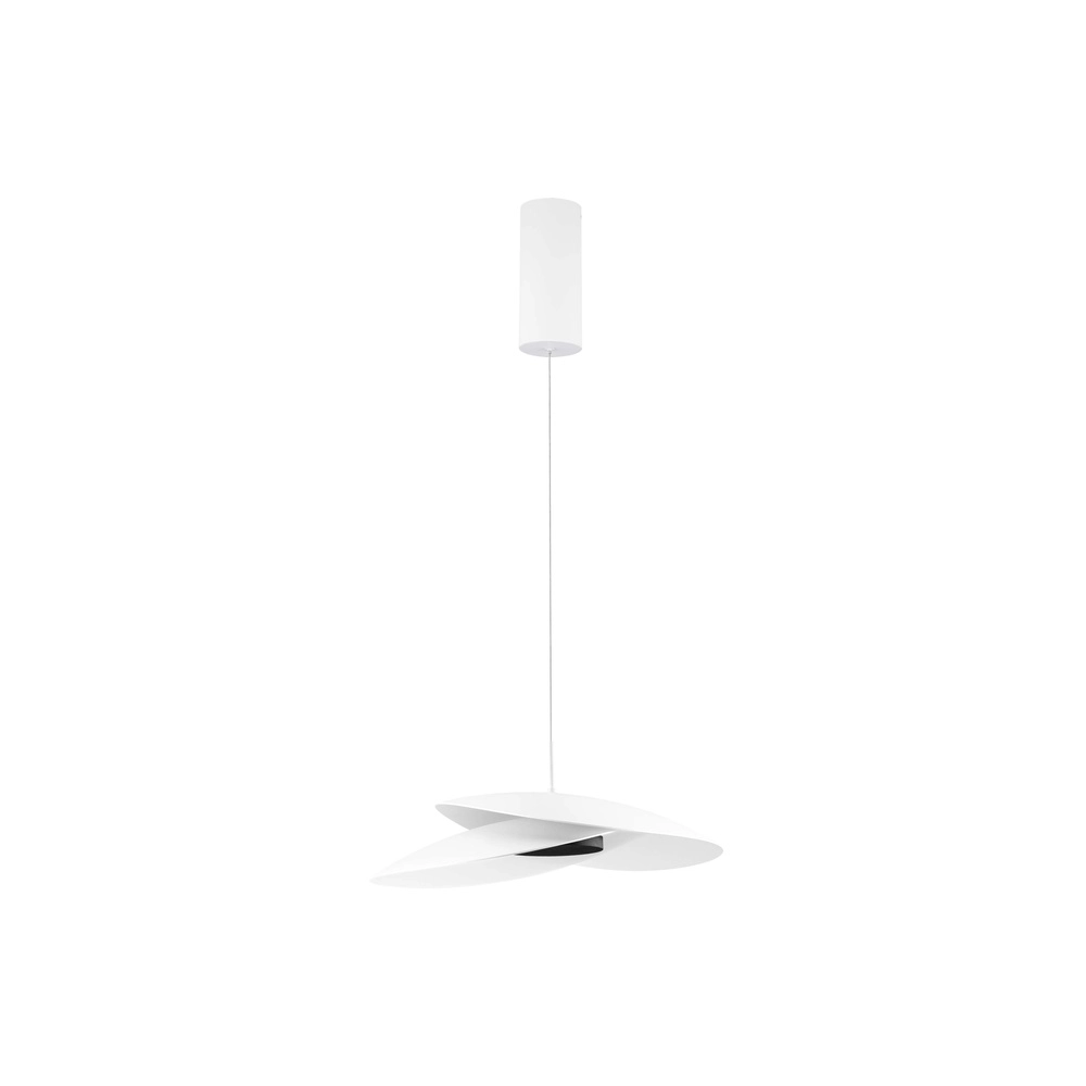 Suspension Olea design blanc Ø 48cm Lyora 5212017456960