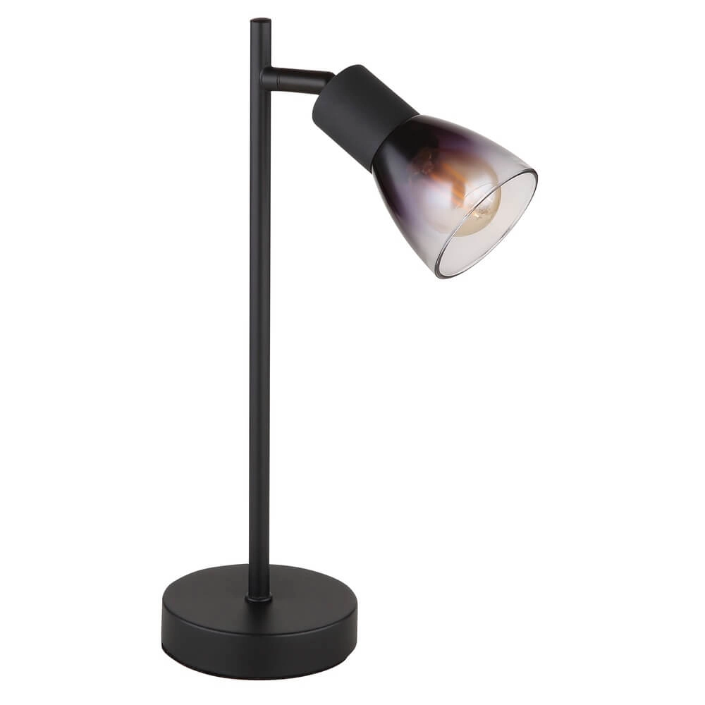 Lampe de table noire Satella cheville Globo 9007371452934