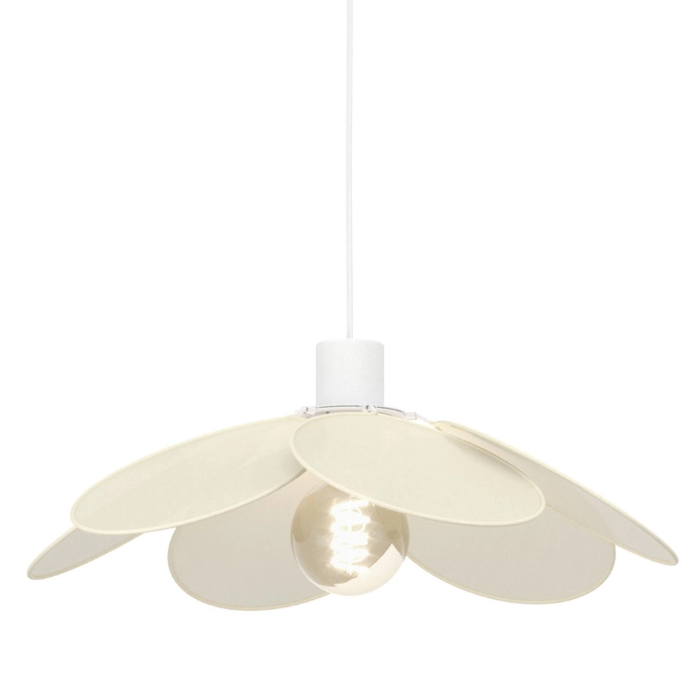 Lampe suspendue Binacua blanc Ø 40cm