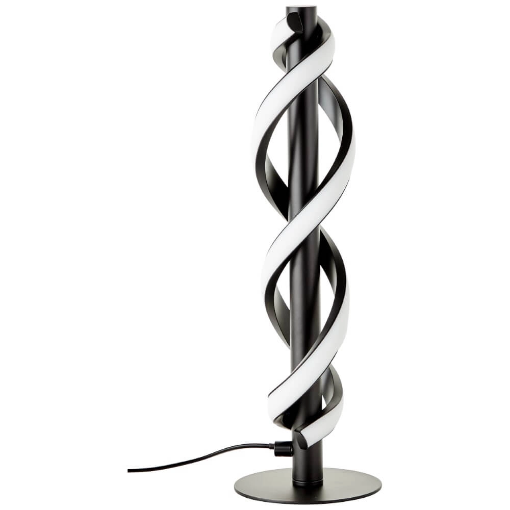 Lampe de table design noire Amalie Brilliant 4004353411755