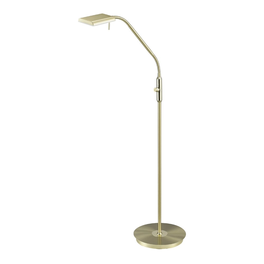 Lampe de lecture led Bergamo laiton mat Lampe de lecture led Bergamo laiton mat