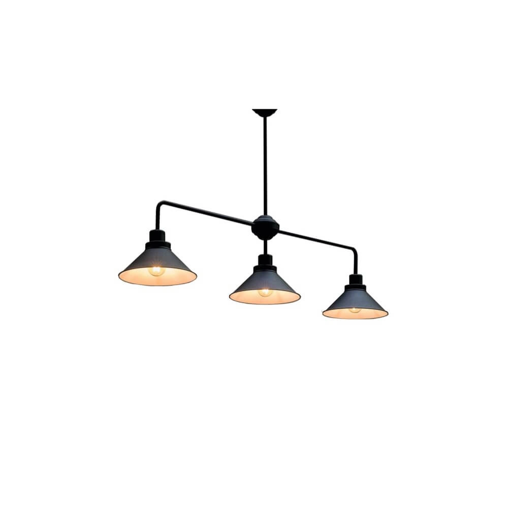 Lampe suspendue rurale Craft 3x E27
