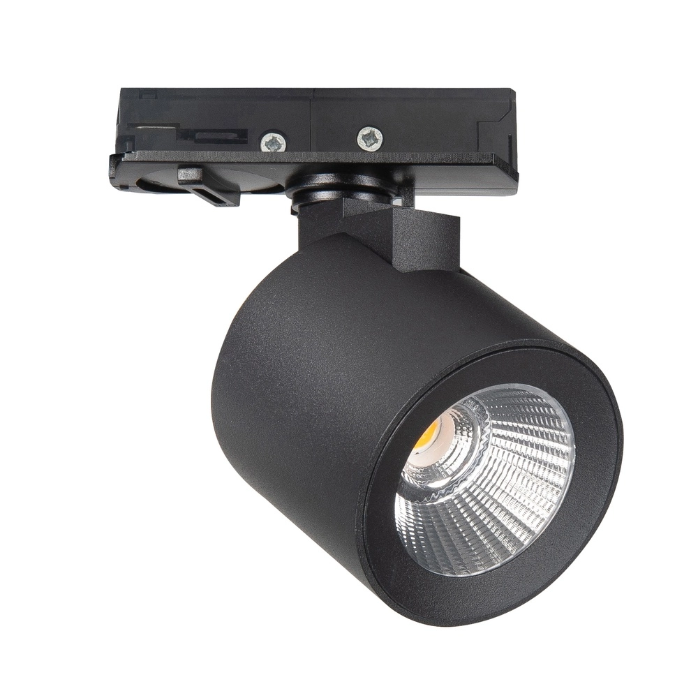 Spot de piste 1 phase Harper noir