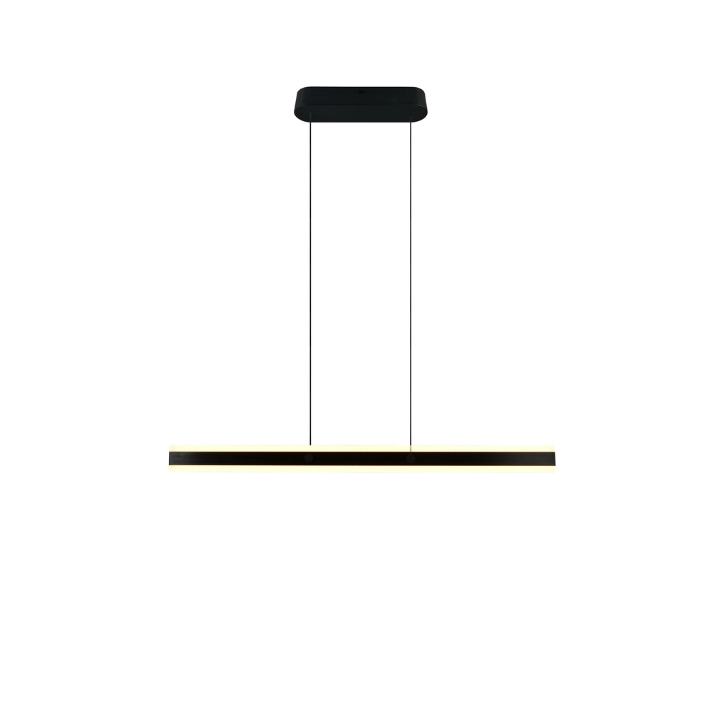 Suspension moderne Arcola 115cm noir Trio 4017807661972