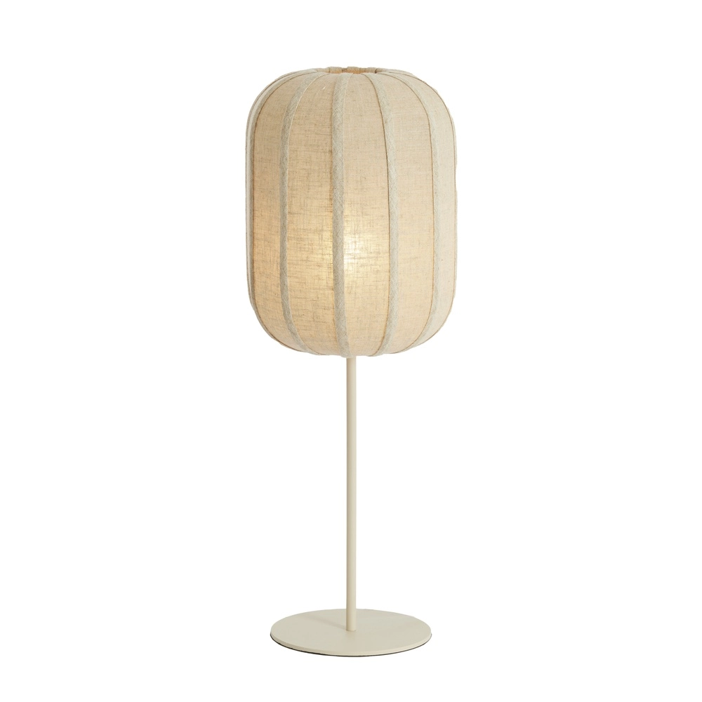Lampe de table Japandi Solune avec une ombre Ø de 25 cm Light & Living 8717807831875