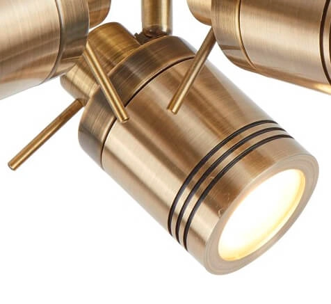Spot de salle de bain antique Samson bronze Searchlight 5053423096759