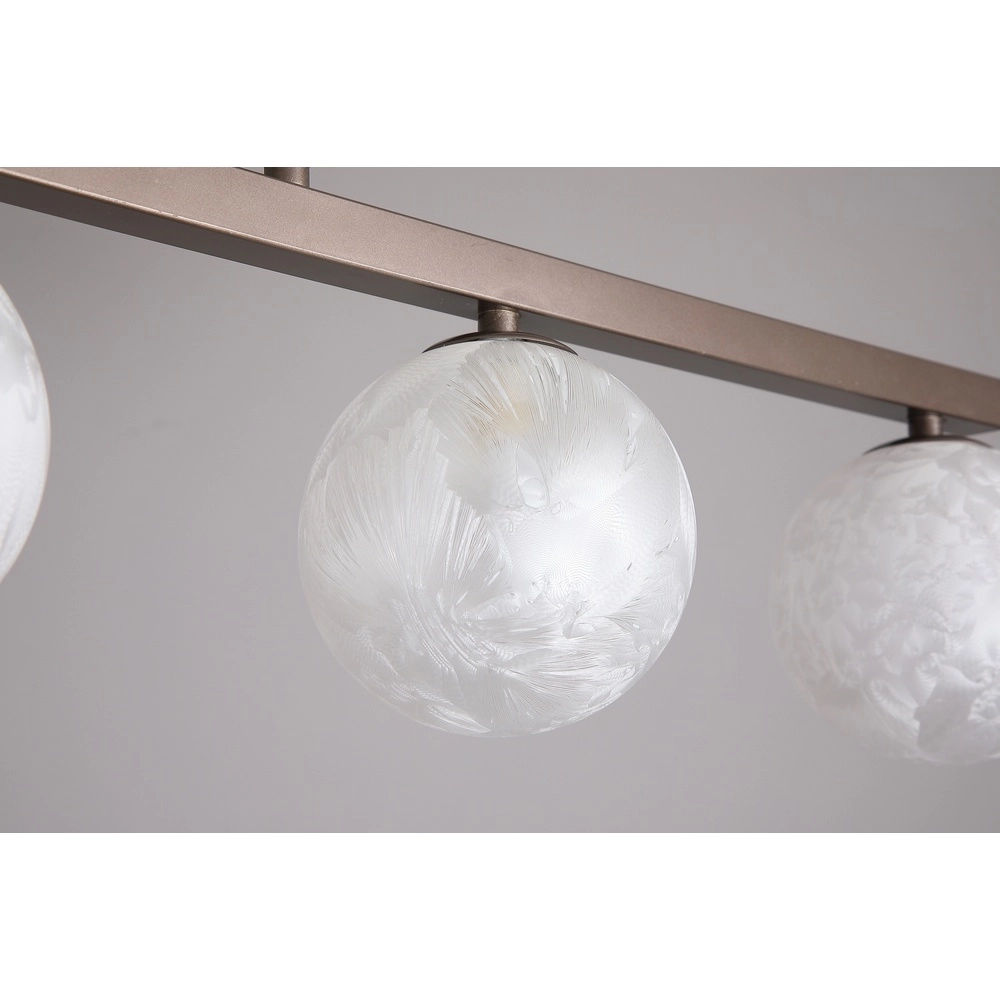 Lampe de plafond à design Frosty Bronze 4 légers Searchlight 5,05342E+12