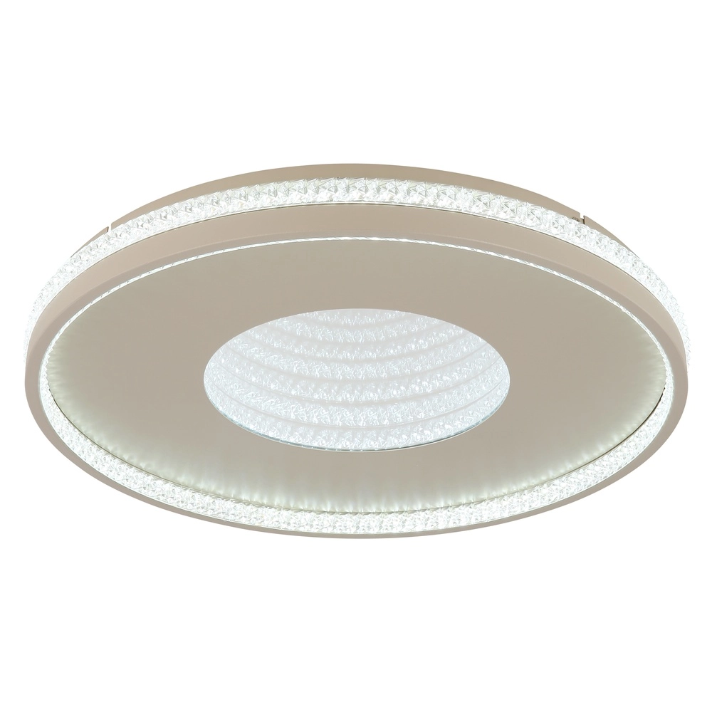 Plafonnier design Shirley brun sable Ø 50,5cm Globo 9007371578351