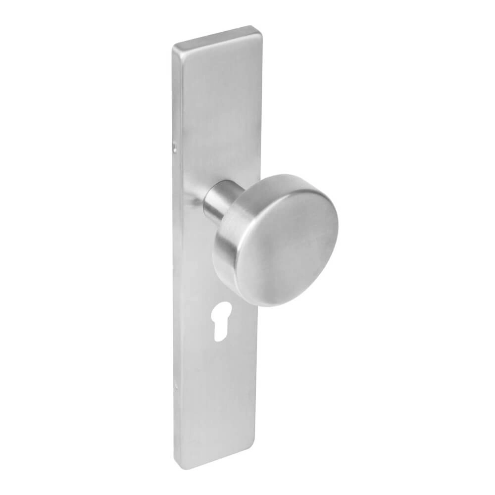 Poignée de porte droite Kurano PC 55mm acier inoxydable