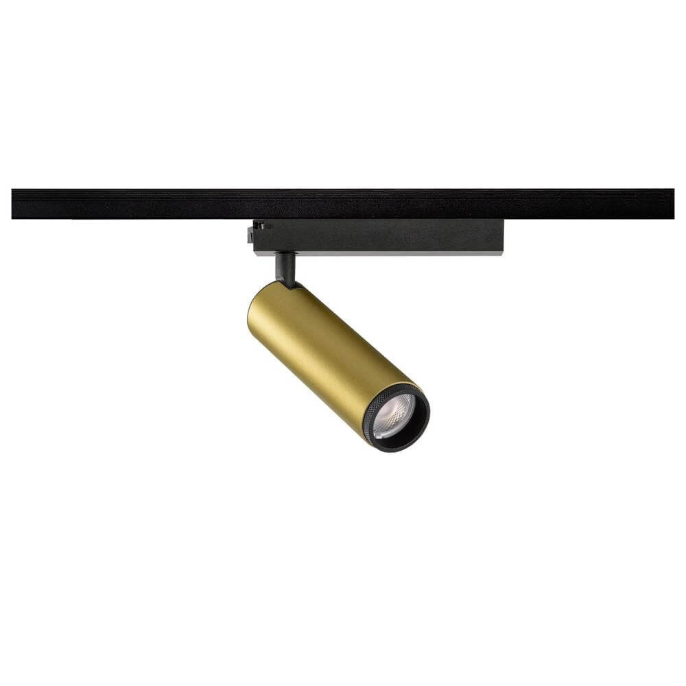 Spot ferroviaire Grip! M noir-or 1 phase 2700K SLV 4024163296267