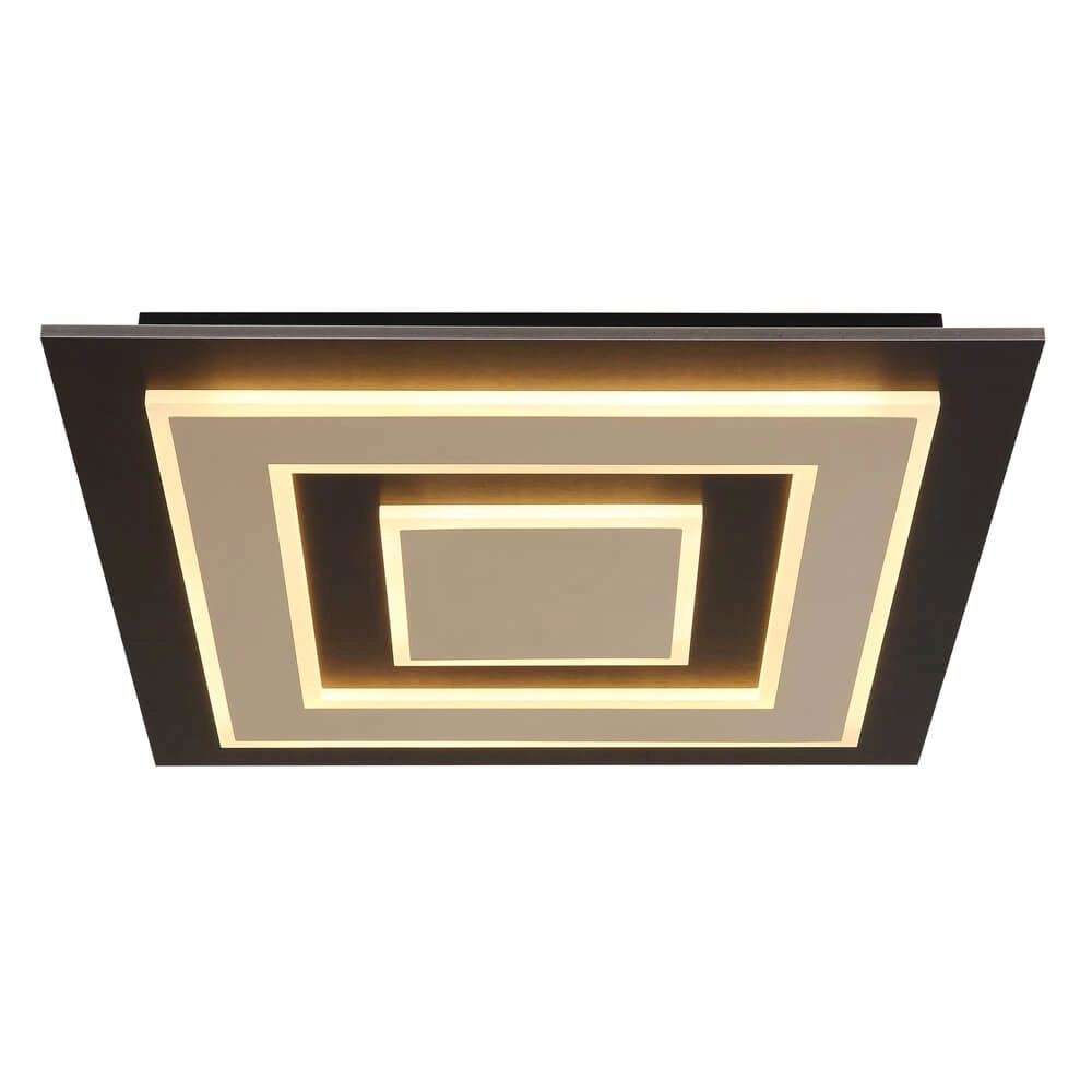 Plafonnier Jayden 48 x 48cm noir Globo 9007371478286