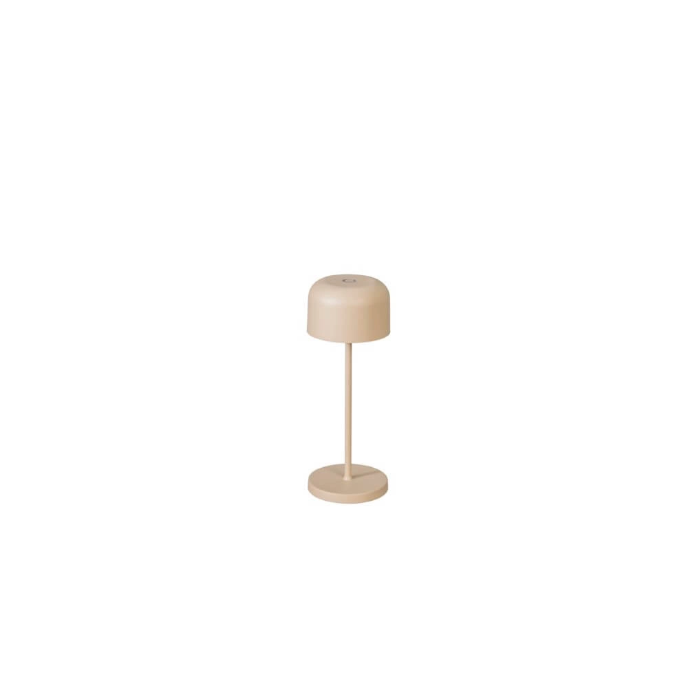 Lampe de table rechargeable Lille mini couleur sable