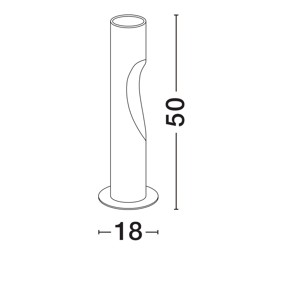 Lampe de jardin ronde Nodino 50cm Lyora 5212017454461
