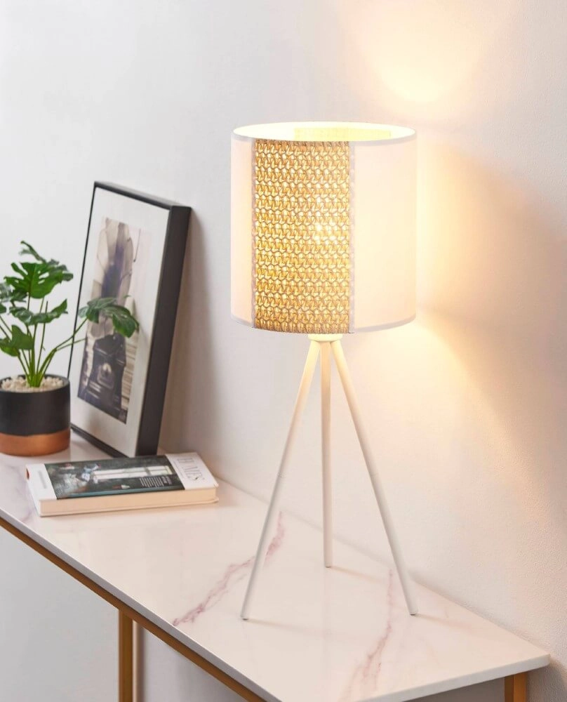 Lampe de table trépied Arnhem Eglo 9002759435554