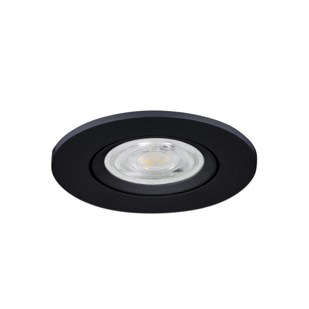 Spot encastré Barranco noir Ø 8,4cm IP44 - 4000K Eglo 9008606359288