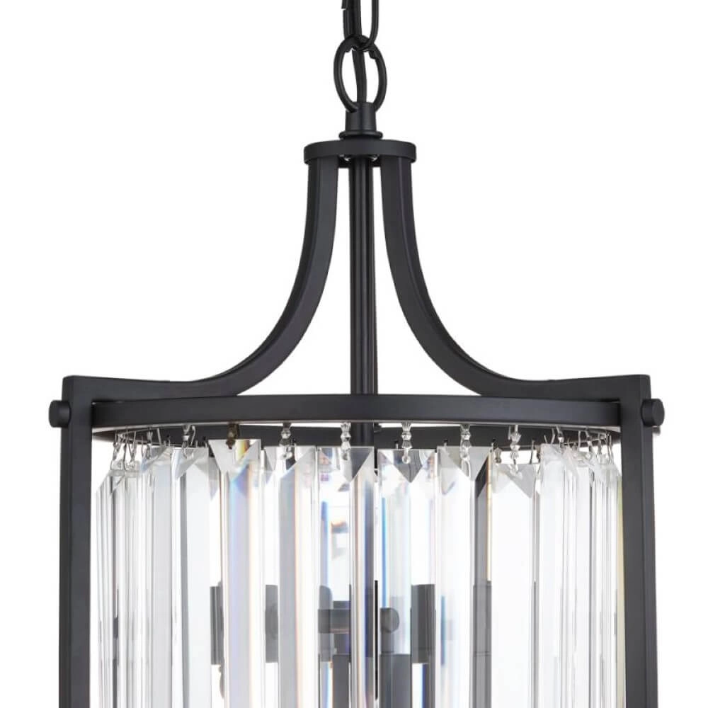 Lustre classique noir Victoria Searchlight 5053423135663