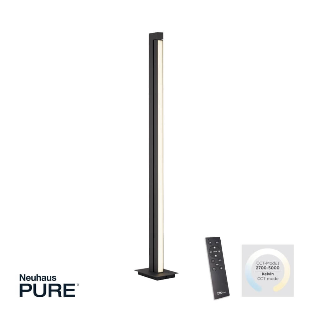 Lampadaire Pure-Lines anthracite Paul Neuhaus 4012248366325