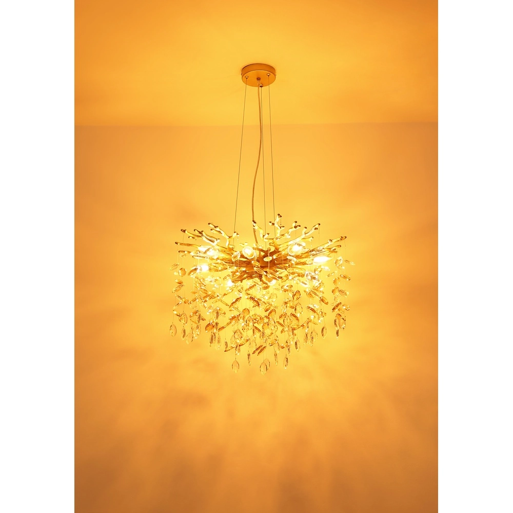 Lampe suspendue Queena or Ø 80cm Globo 9007371522682