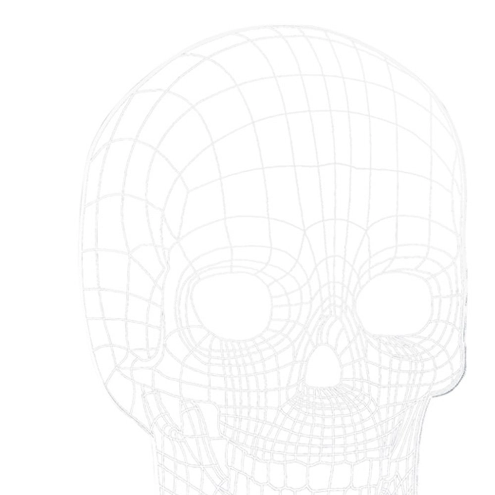 Lampe de table LED Skull crâne Trio 4017807358841