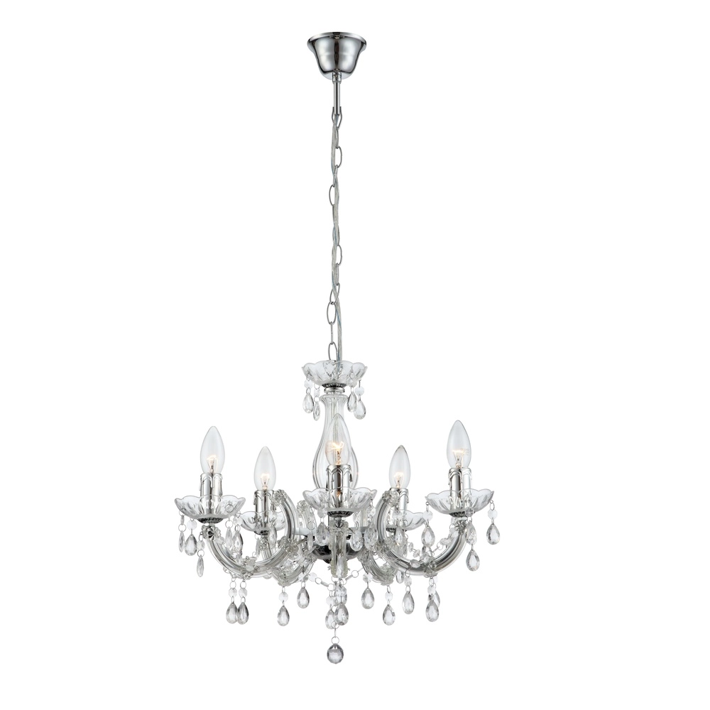 Chandelier Cuimbra Ii Chrome