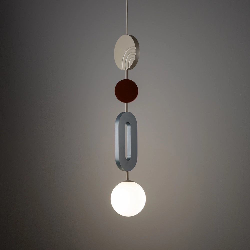 Lampe pendante unique Drops Color Umbra Blue Lyora 5903139111959