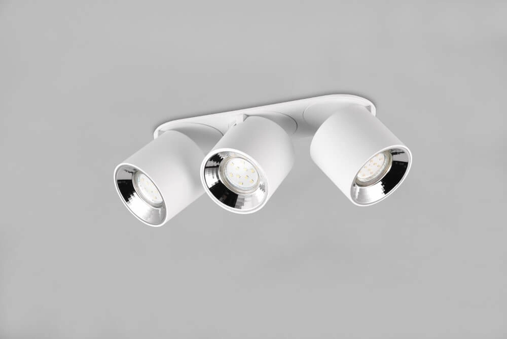 Plafonnier Guayana 3 lumières blanc Trio 4017807573985