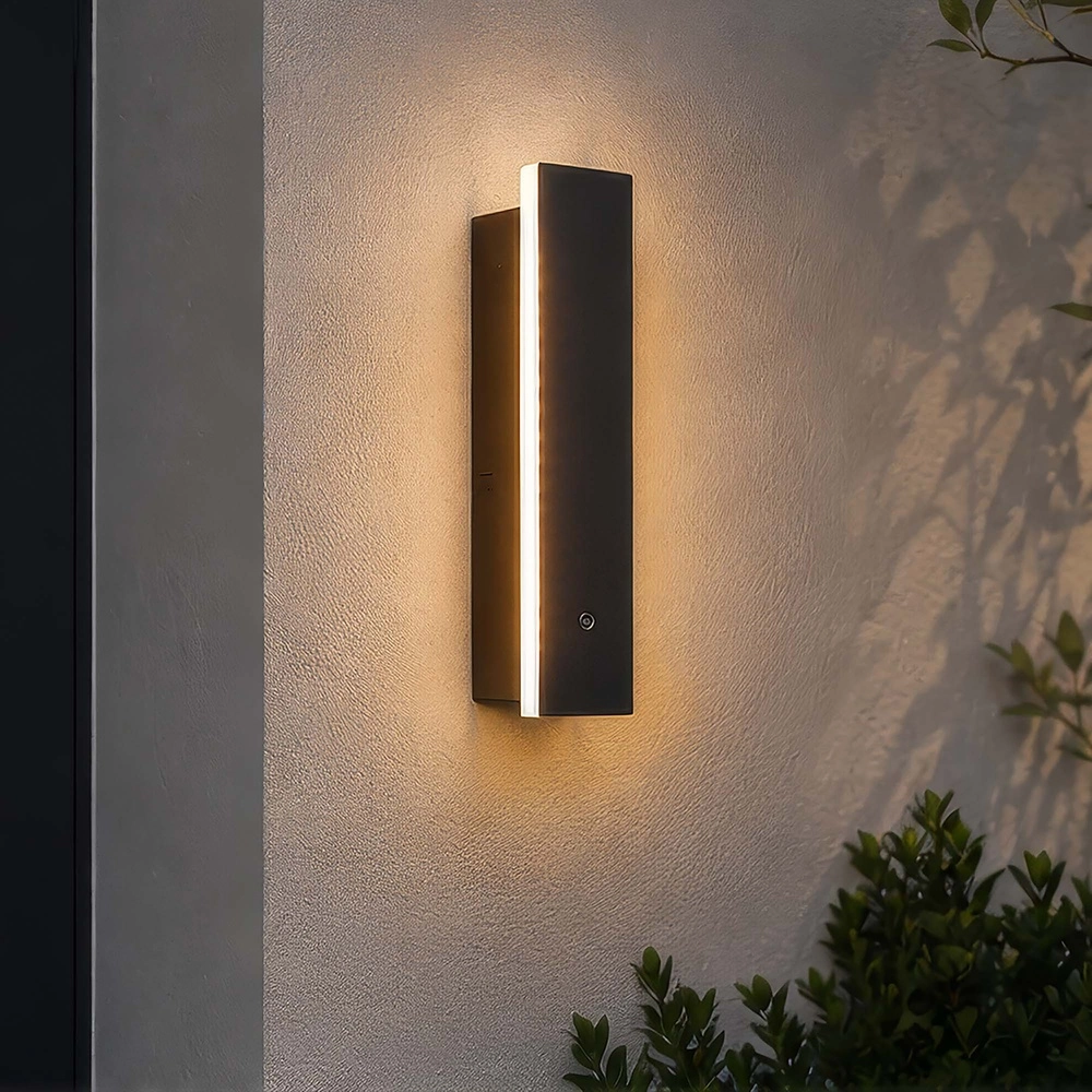Lampe murale de conception Black Line noir 30 cm Searchlight 5,05342E+12