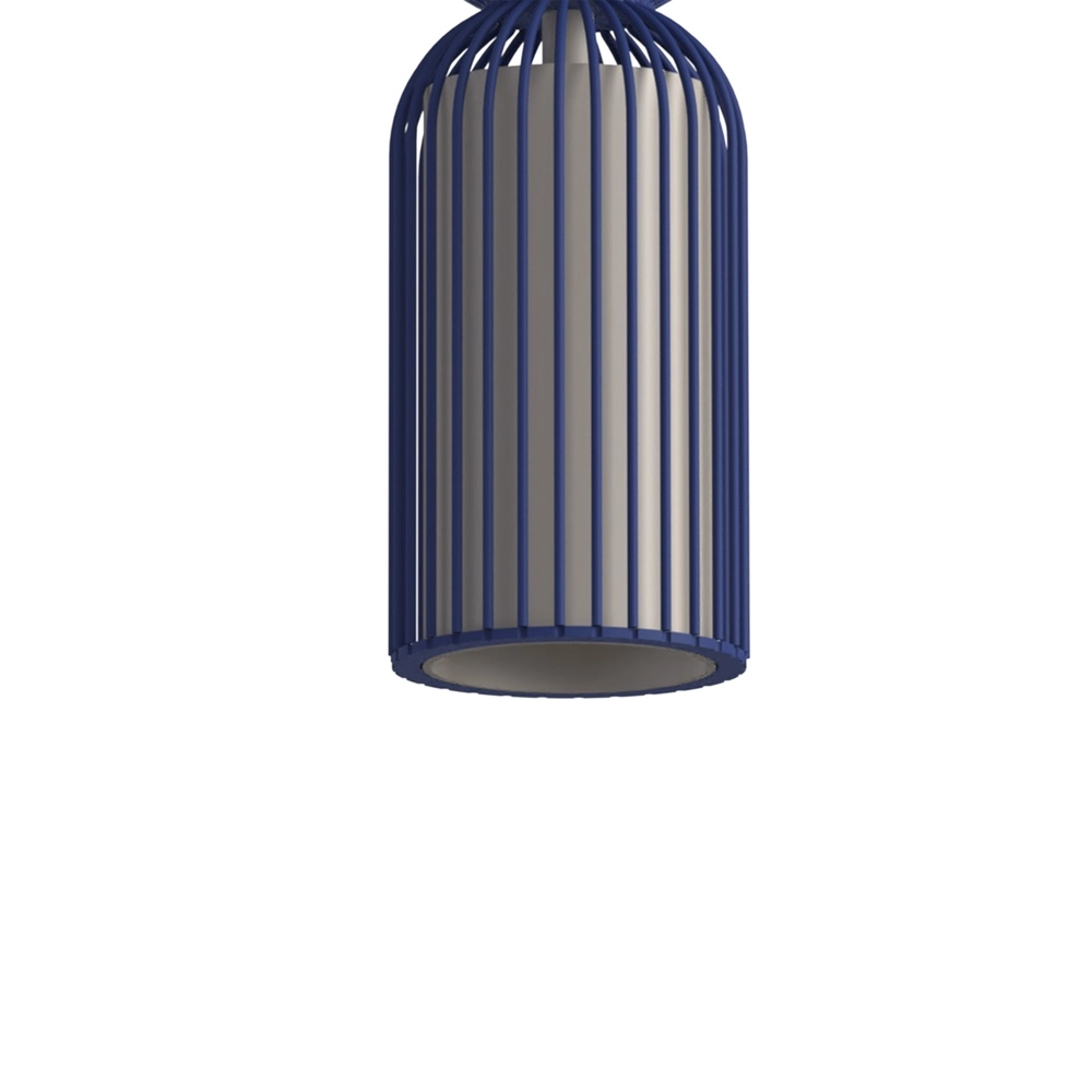 Lampe suspendue Singles 40,5 cm bleu marine Lyora 5903139122023