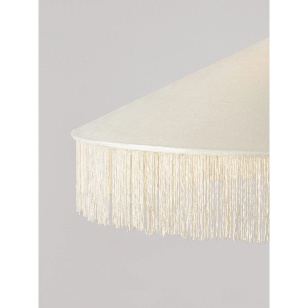 Lampe pendante Tiffany Velvy beige Lyora 5212017493781