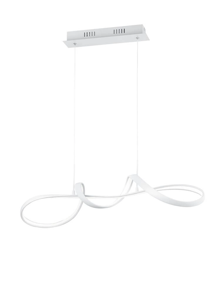Lampe suspendue LED Perugia blanc