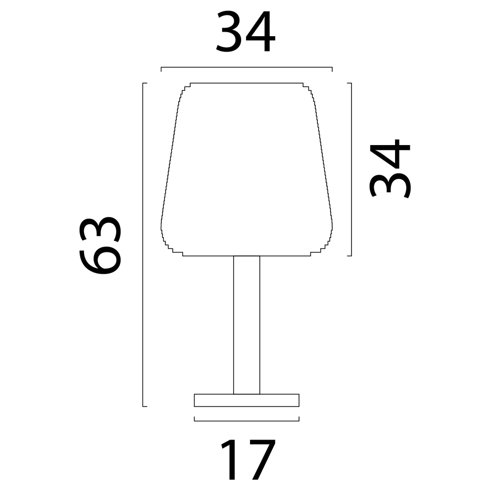 Lampe de table Carta Moody Ø Ombre Think Paper 34cm - sable Masterlight 8718121419657