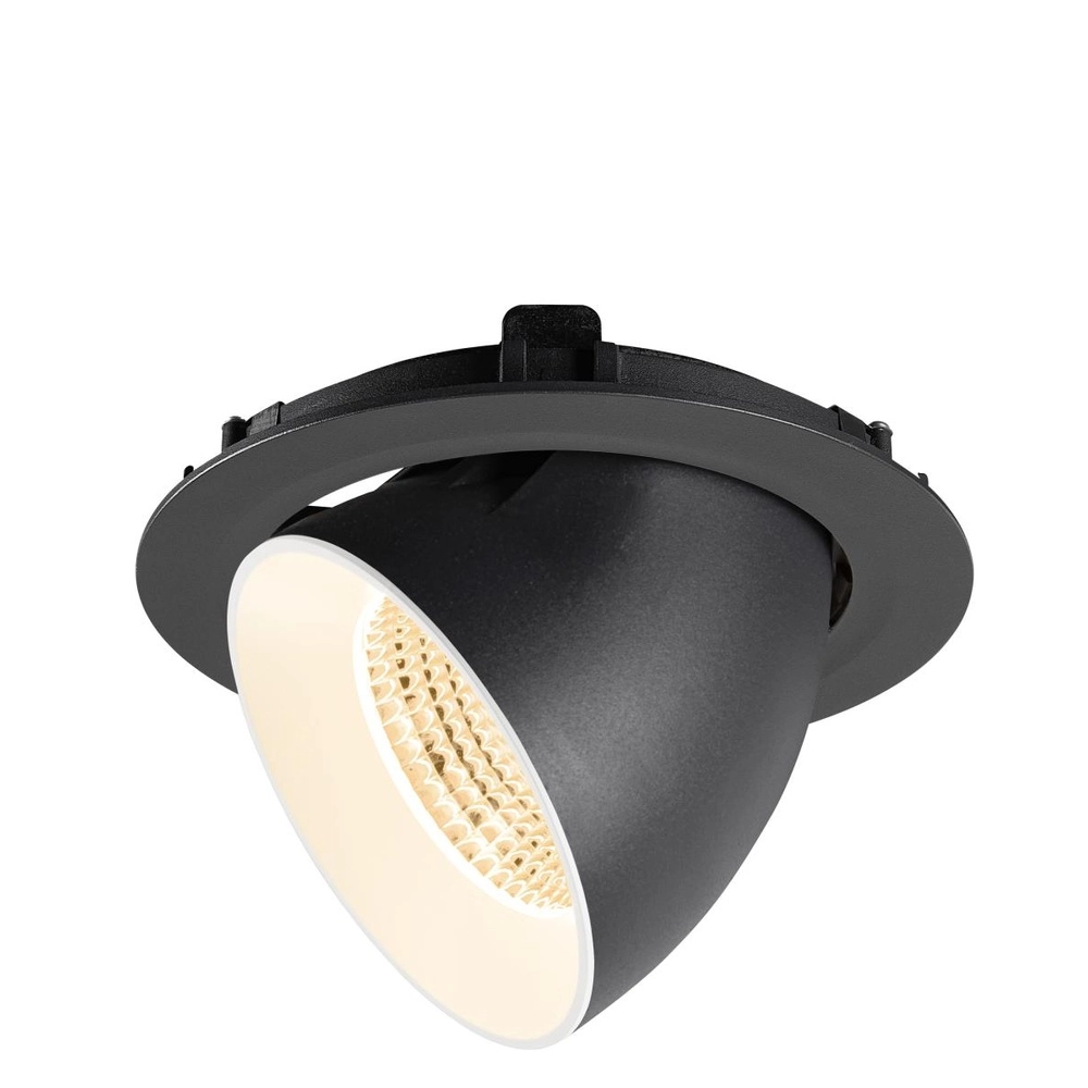 Spot encastré Numinos Gimble XL noir/blanc 2700K - 55 deg SLV 4024163308830
