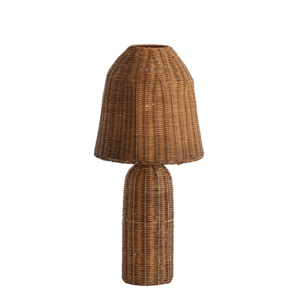 Lampe de table en rotin Mandor Ø 28,5cm - rotin naturel Light & Living 8717807820619