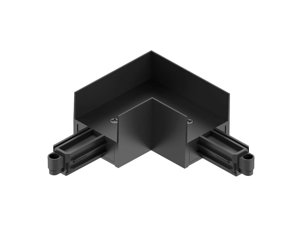 Connecteur d’angle Wing Extérieur de l’alimentation noire Connecteur d’angle Wing Extérieur de l’alimentation noire