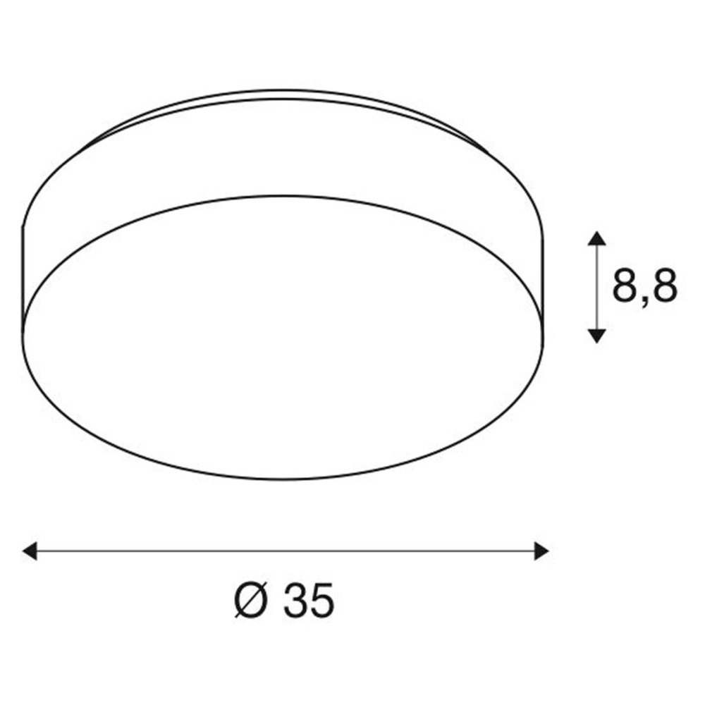 Lampe de plafond Lipsy 40 SLV 4024163231343