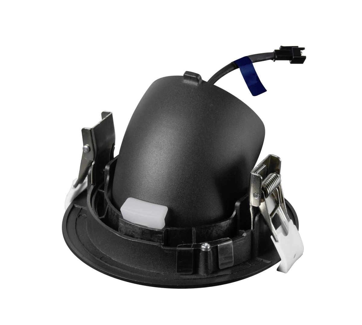 Spot encastré Numinos Gimble M noir/chrome 3000K - 40 deg SLV 4024163311908