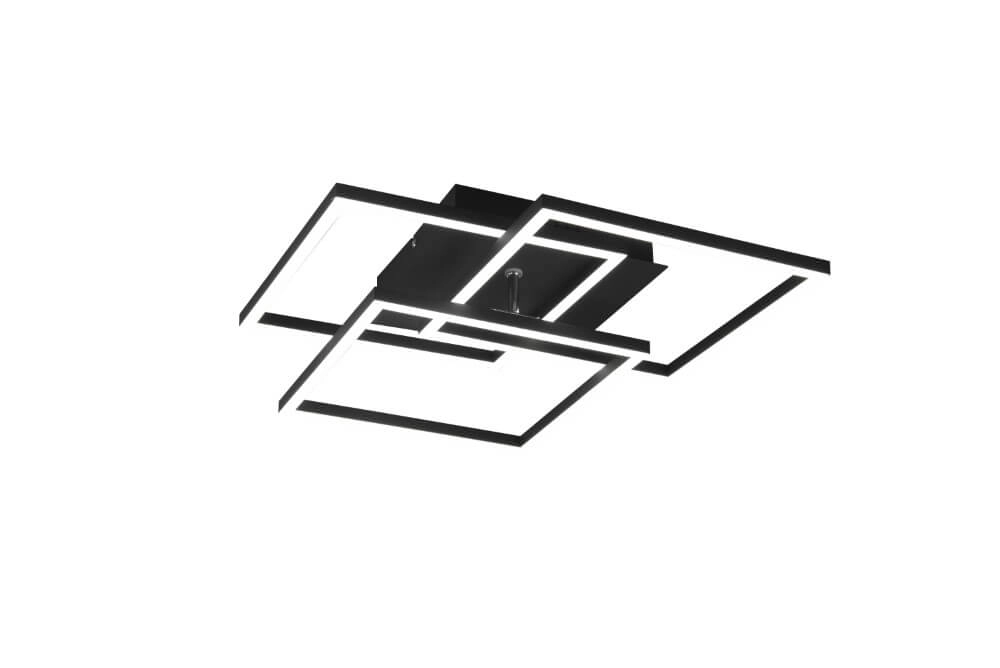 Plafonnier Mobile 42cm noir