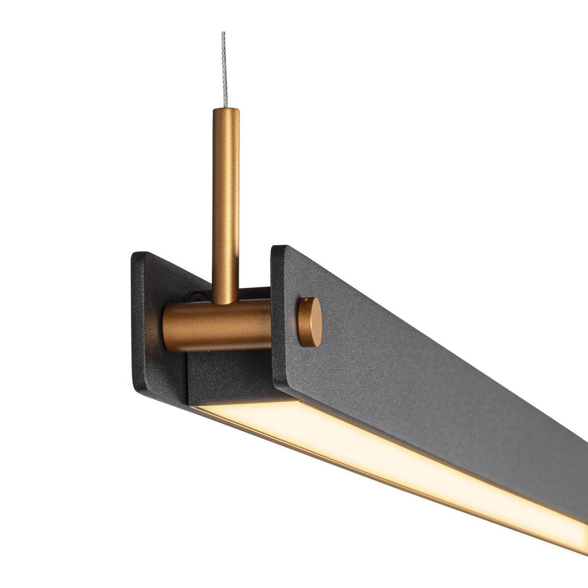 Lampe suspendue à LED Noya 120 cm noir SLV 4024163236843