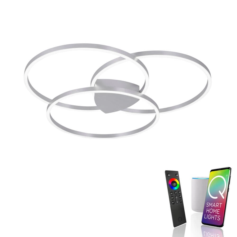 Plafonnier Q-Kate conception ronde Paul Neuhaus 4012248342930