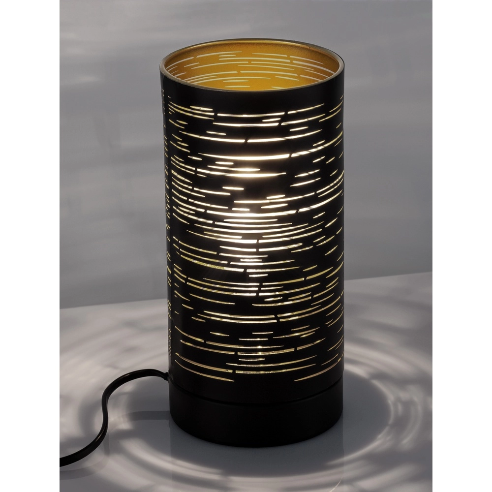 Lampe de table Zane noir Lyora 5212017432438